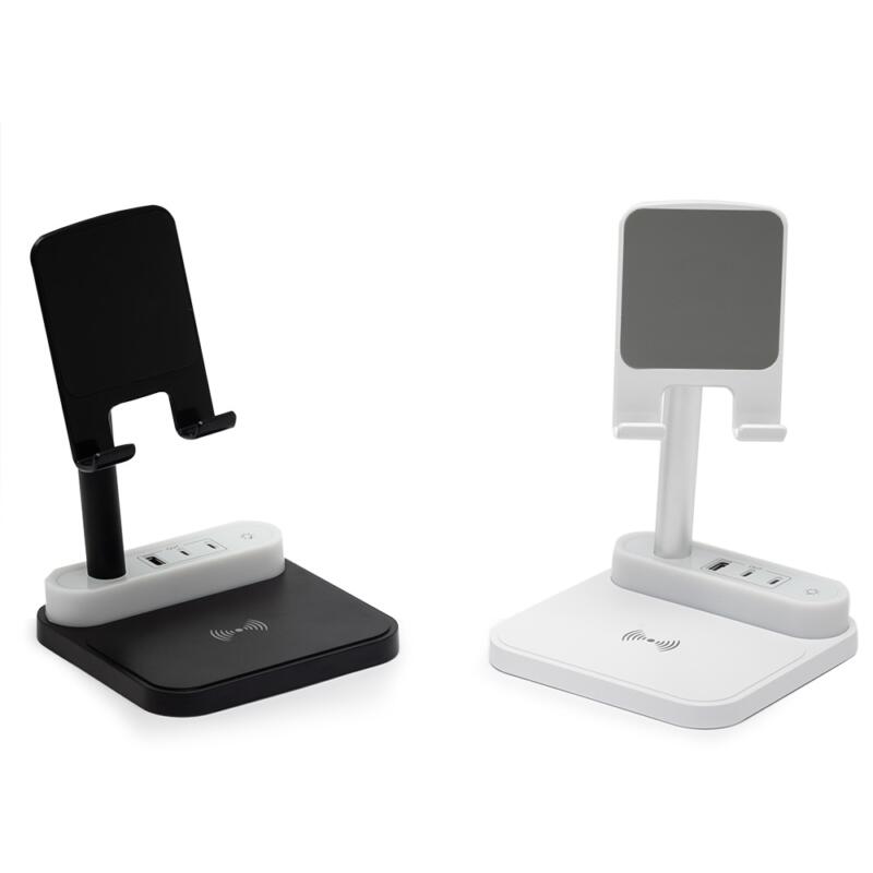 Base de Carregamento com Suporte Celular e Luminária - Imagem 3