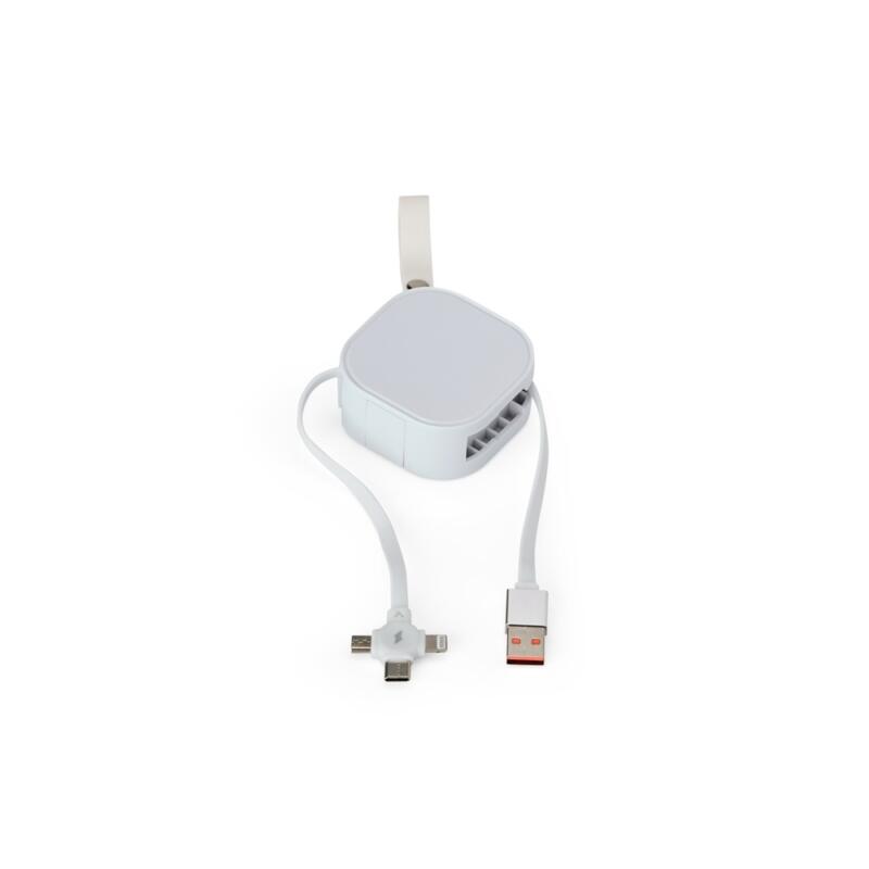 Cabo USB retrátil 3 em 1 - Imagem 4
