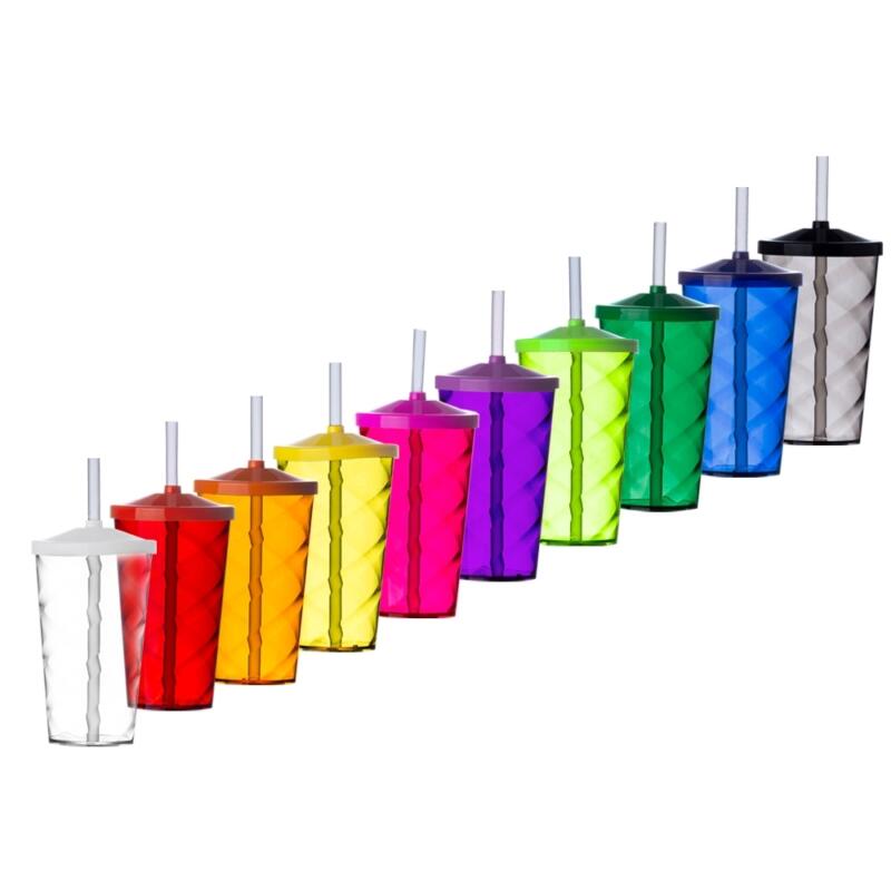 Copo com Canudo 550 ml - Imagem 2