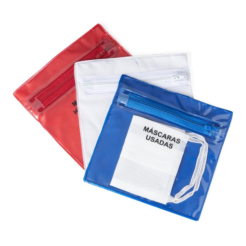 Envelope Plástico Duplo para Mascaras