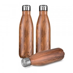 Garrafa Inox Madeira 750ml