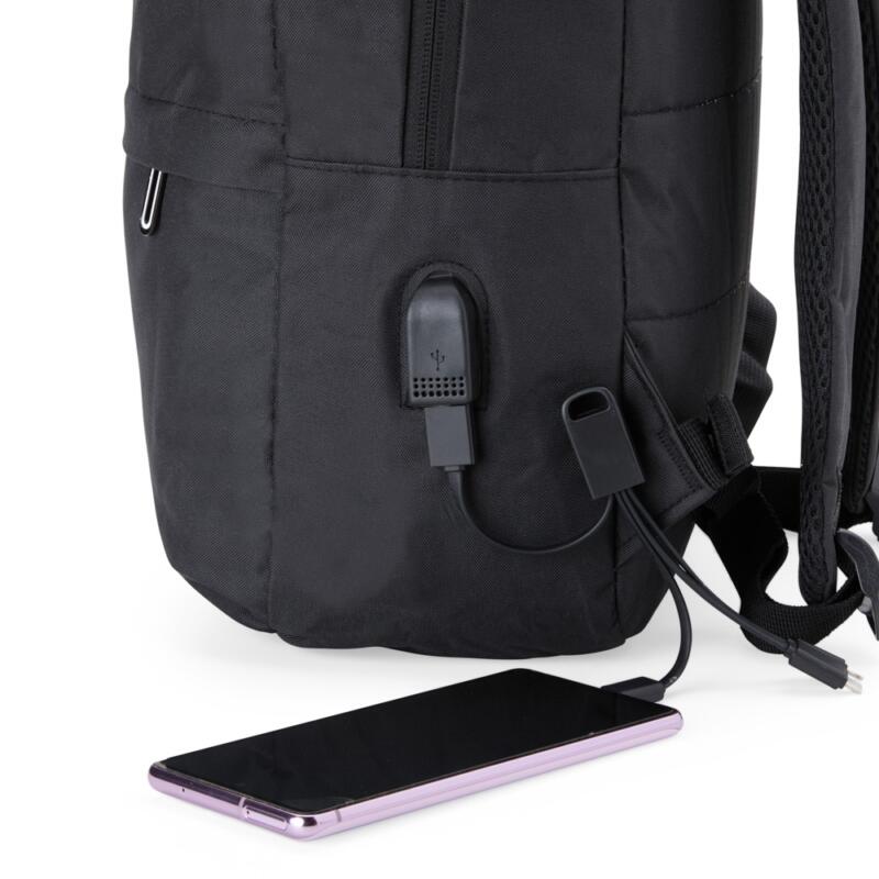 Mochila de Nylon USB 24L - Imagem 6