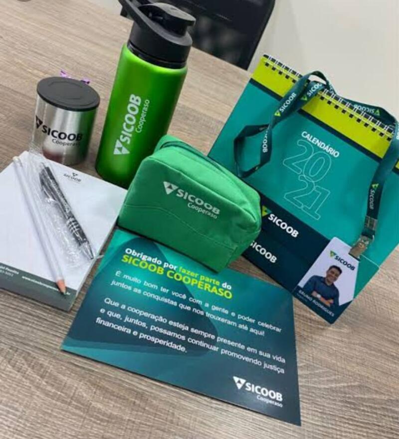 Kit Boas Vindas Sicoob
